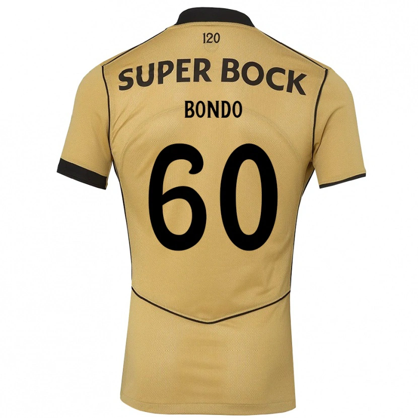 Danxen Enfant Maillot Pedro Bondo #60 Goldenrod Noir Tenues Extérieur 2026/27 T-Shirt
