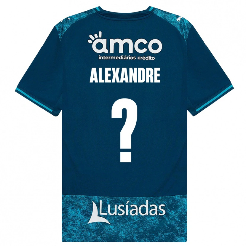 Danxen Enfant Maillot Daniel Alexandre #0 Darkslategray Mediumturquoise Tenues Extérieur 2026/27 T-Shirt