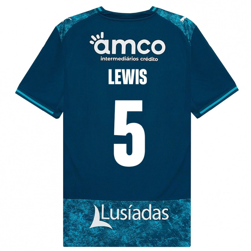 Danxen Enfant Maillot Leah Lewis #5 Darkslategray Mediumturquoise Tenues Extérieur 2026/27 T-Shirt