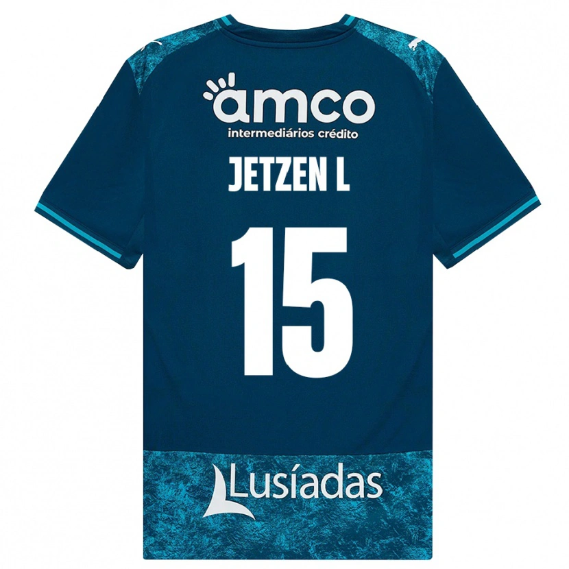 Danxen Enfant Maillot Jetzen Lopes #15 Darkslategray Mediumturquoise Tenues Extérieur 2026/27 T-Shirt