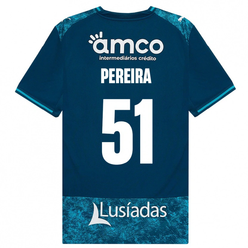 Danxen Enfant Maillot Evy Pereira #51 Darkslategray Mediumturquoise Tenues Extérieur 2026/27 T-Shirt