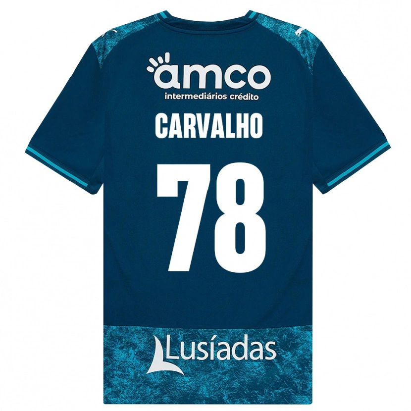Danxen Enfant Maillot João Carvalho #78 Darkslategray Mediumturquoise Tenues Extérieur 2026/27 T-Shirt