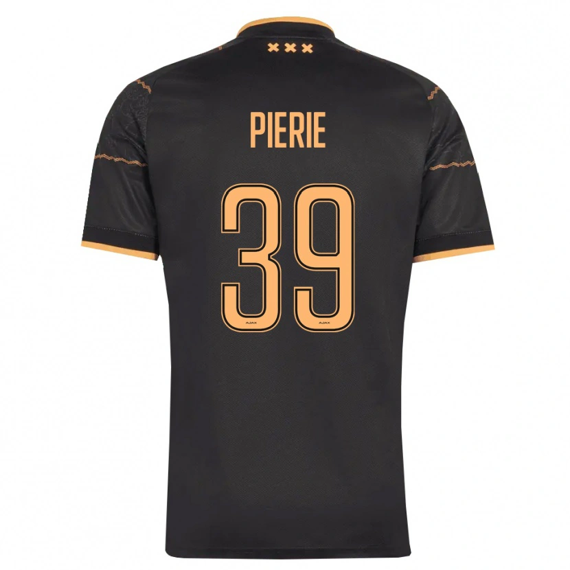 Danxen Enfant Maillot Kik Pierie #39 Noir Orange Tenues Extérieur 2026/27 T-Shirt