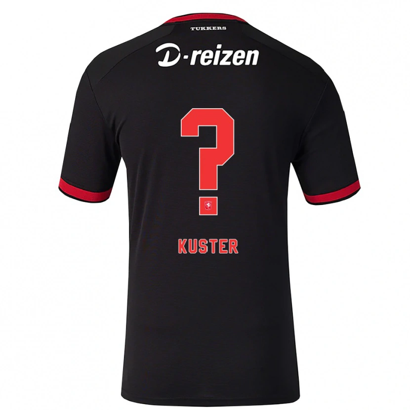 Danxen Enfant Maillot Harrie Kuster #0 Rouge Blanc Noir Tenues Extérieur 2026/27 T-Shirt