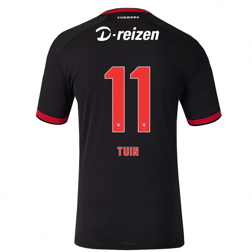Danxen Enfant Maillot Alieke Tuin #11 Rouge Blanc Noir Tenues Extérieur 2026/27 T-Shirt