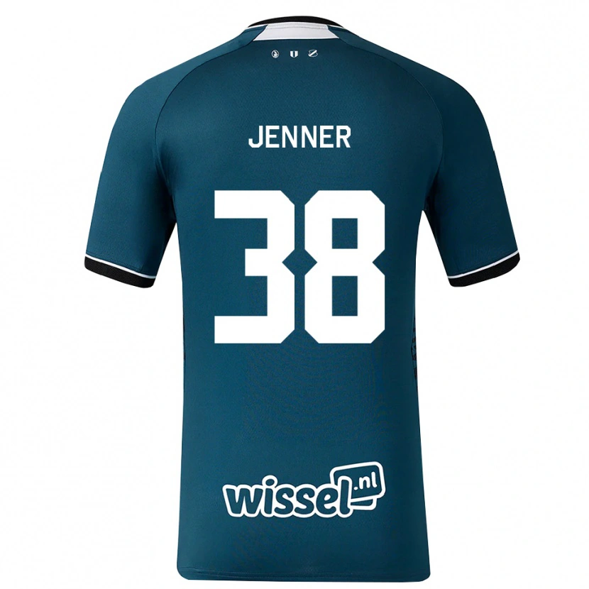 Danxen Enfant Maillot Ivar Jenner #38 Darkslategray Blanc Tenues Extérieur 2026/27 T-Shirt