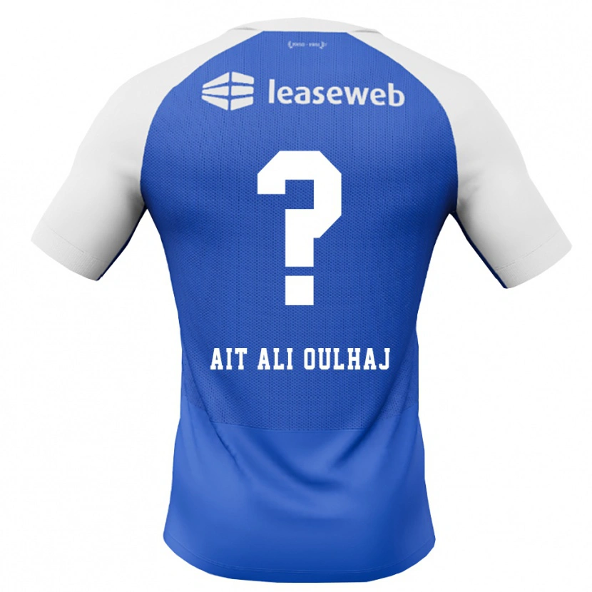 Danxen Enfant Maillot Adam Ait Ali Oulhaj #0 Dodgerblue Rouge Blanc Tenues Extérieur 2026/27 T-Shirt