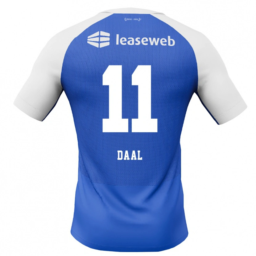 Danxen Enfant Maillot Ro-Zangelo Daal #11 Dodgerblue Rouge Blanc Tenues Extérieur 2026/27 T-Shirt