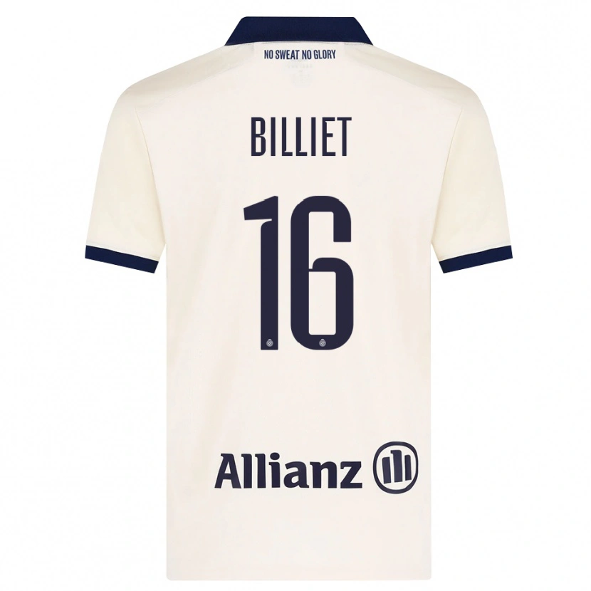 Danxen Enfant Maillot Jonah Billiet #16 Beige Noir Tenues Extérieur 2026/27 T-Shirt