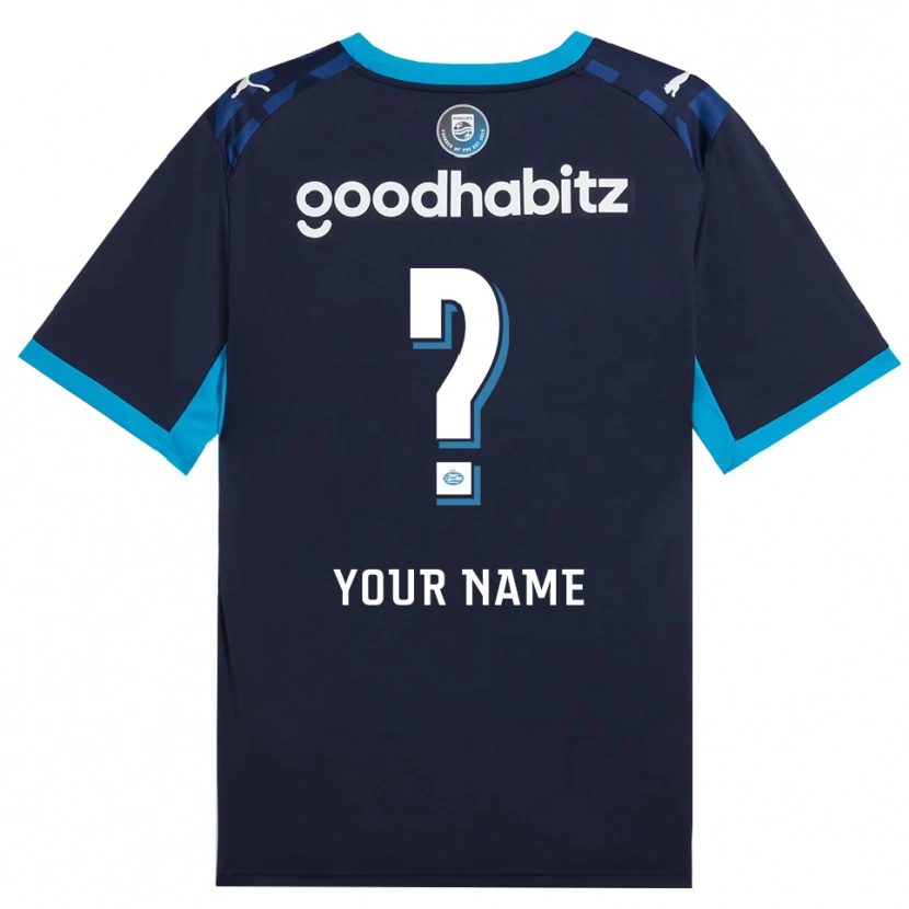 Danxen Enfant Maillot Votre Nom #0 Dodgerblue Royalblue Troisieme 2026/27 T-Shirt