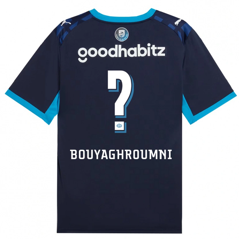 Danxen Enfant Maillot Jaafar Bouyaghroumni #0 Dodgerblue Royalblue Troisieme 2026/27 T-Shirt