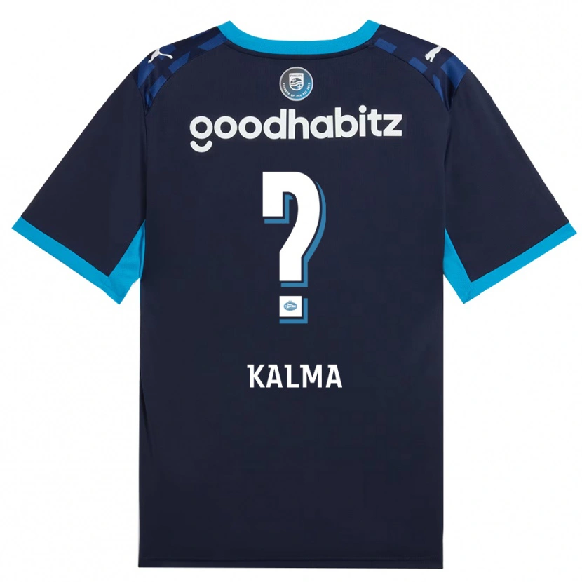 Danxen Enfant Maillot Fenna Kalma #0 Dodgerblue Royalblue Troisieme 2026/27 T-Shirt
