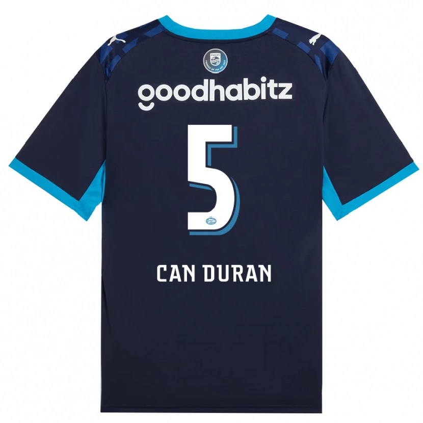 Danxen Enfant Maillot Emre Can Duran #5 Dodgerblue Royalblue Troisieme 2026/27 T-Shirt
