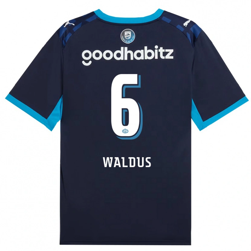 Danxen Enfant Maillot Maruschka Waldus #6 Dodgerblue Royalblue Troisieme 2026/27 T-Shirt