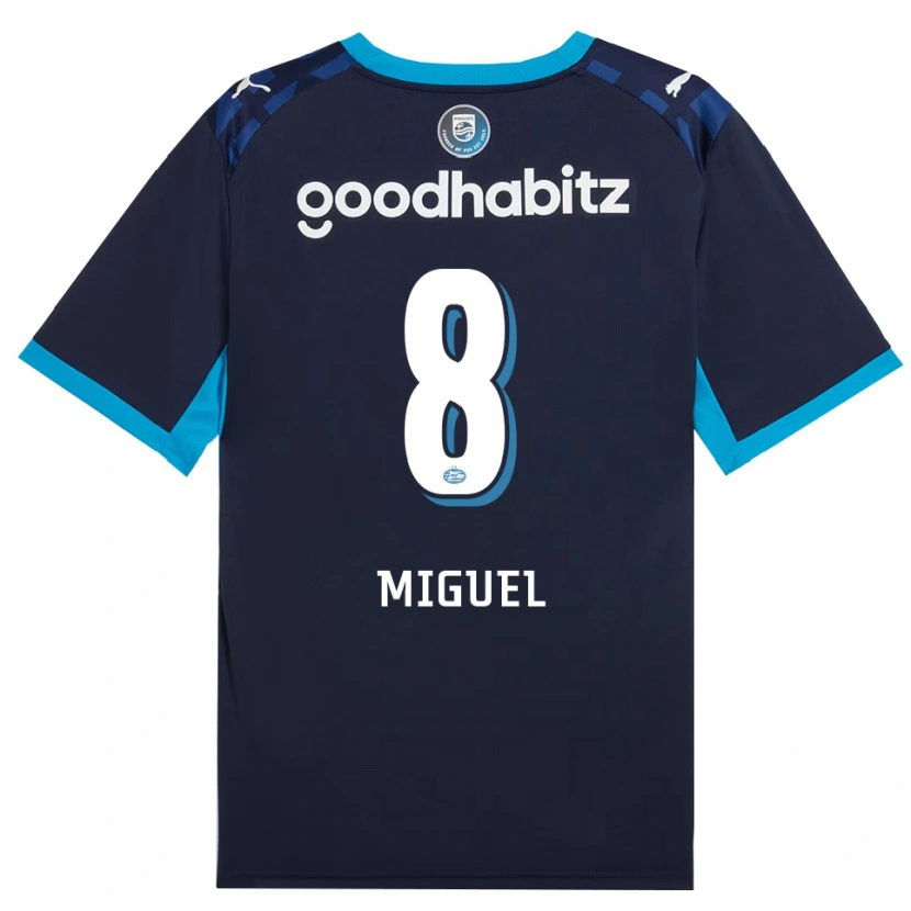 Danxen Enfant Maillot Yani Miguel #8 Dodgerblue Royalblue Troisieme 2026/27 T-Shirt