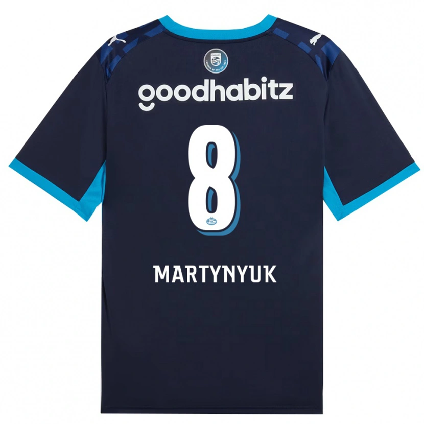 Danxen Enfant Maillot Anton Martynyuk #8 Dodgerblue Royalblue Troisieme 2026/27 T-Shirt