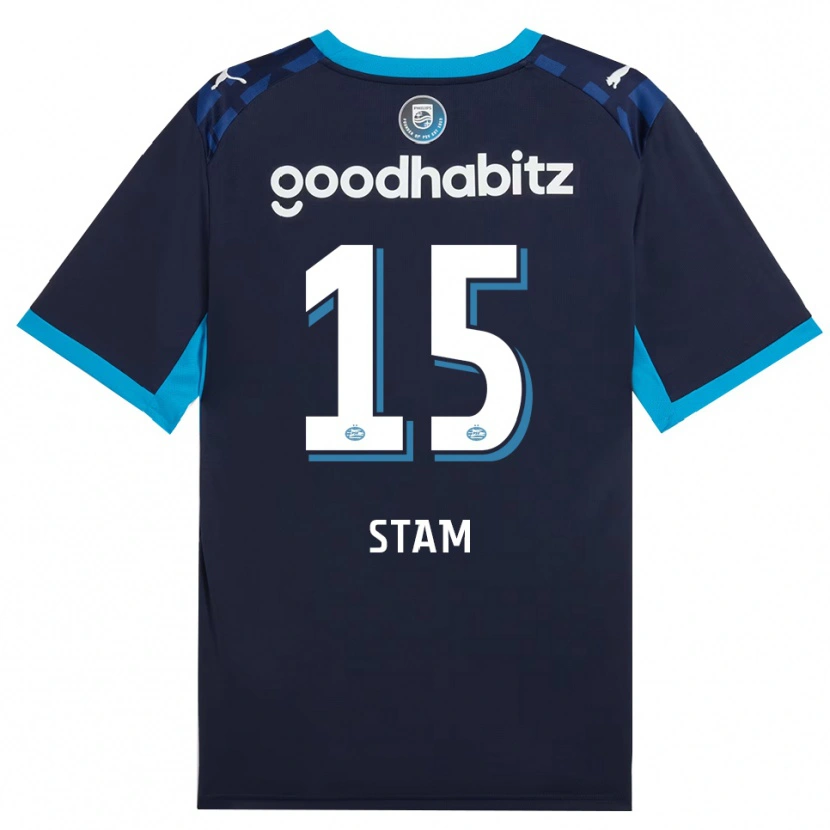 Danxen Enfant Maillot Dyran Stam #15 Dodgerblue Royalblue Troisieme 2026/27 T-Shirt