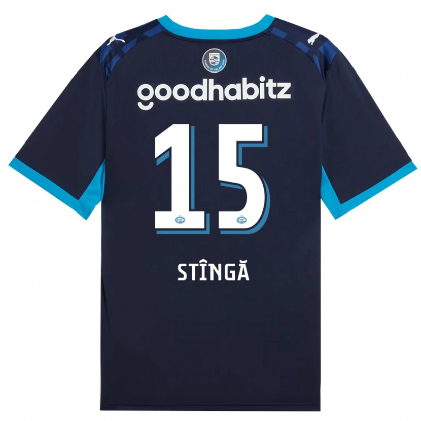 Danxen Enfant Maillot Lucas Stîngă #15 Dodgerblue Royalblue Troisieme 2026/27 T-Shirt