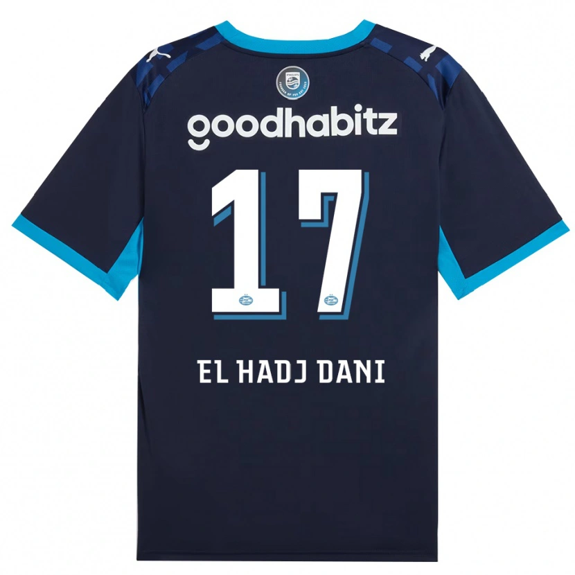 Danxen Enfant Maillot Soudais El Hadj Dani #17 Dodgerblue Royalblue Troisieme 2026/27 T-Shirt