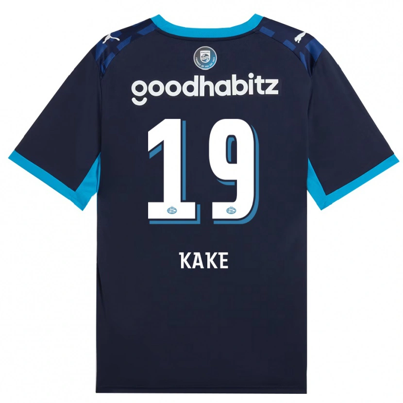 Danxen Enfant Maillot Souhel Kake #19 Dodgerblue Royalblue Troisieme 2026/27 T-Shirt