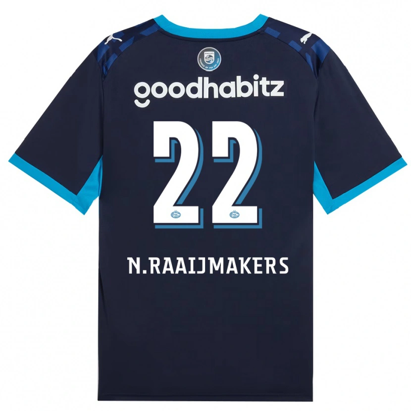 Danxen Enfant Maillot Niels Raaijmakers #22 Dodgerblue Royalblue Troisieme 2026/27 T-Shirt