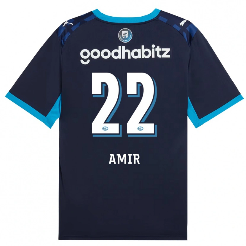 Danxen Enfant Maillot Amir Al-Anany #22 Dodgerblue Royalblue Troisieme 2026/27 T-Shirt