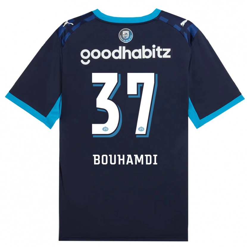 Danxen Enfant Maillot Amir Bouhamdi #37 Dodgerblue Royalblue Troisieme 2026/27 T-Shirt