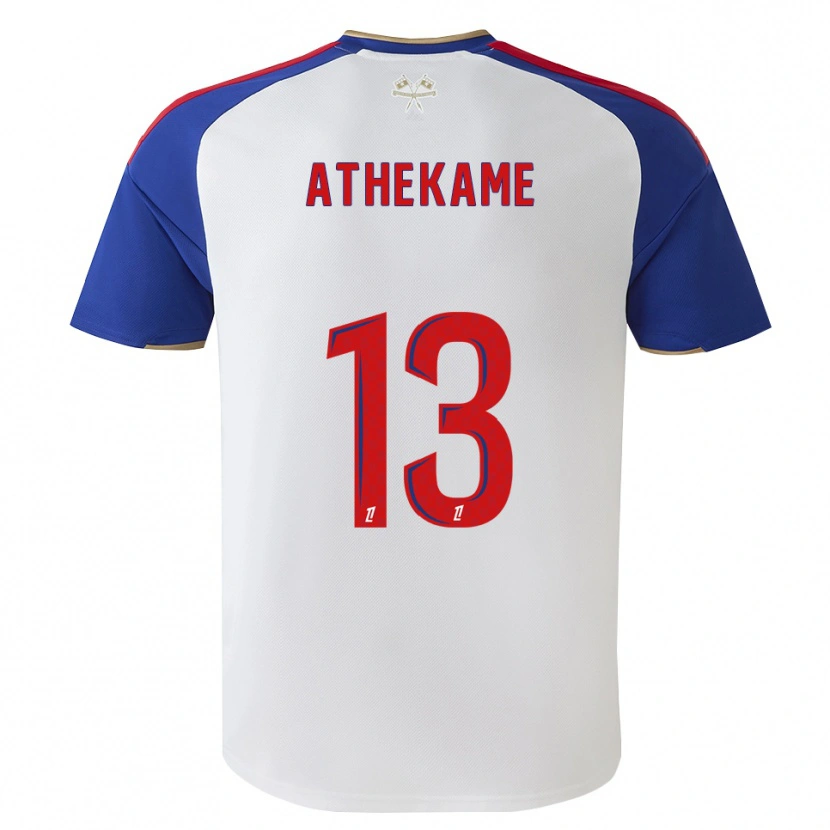 Danxen Enfant Maillot Zachary Athekame #13 Bleu Royal Rouge Blanc Tenues Domicile 2026/27 T-Shirt