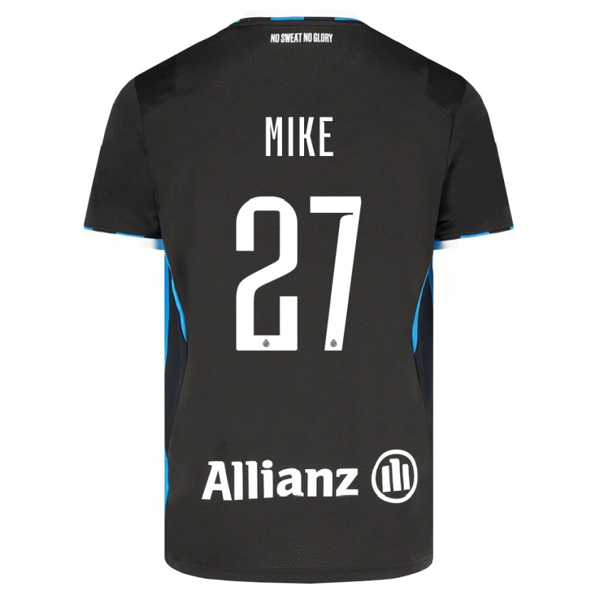 Danxen Enfant Maillot Wisdom Mike #27 Noir Rouge Bleu Tenues Domicile 2026/27 T-Shirt
