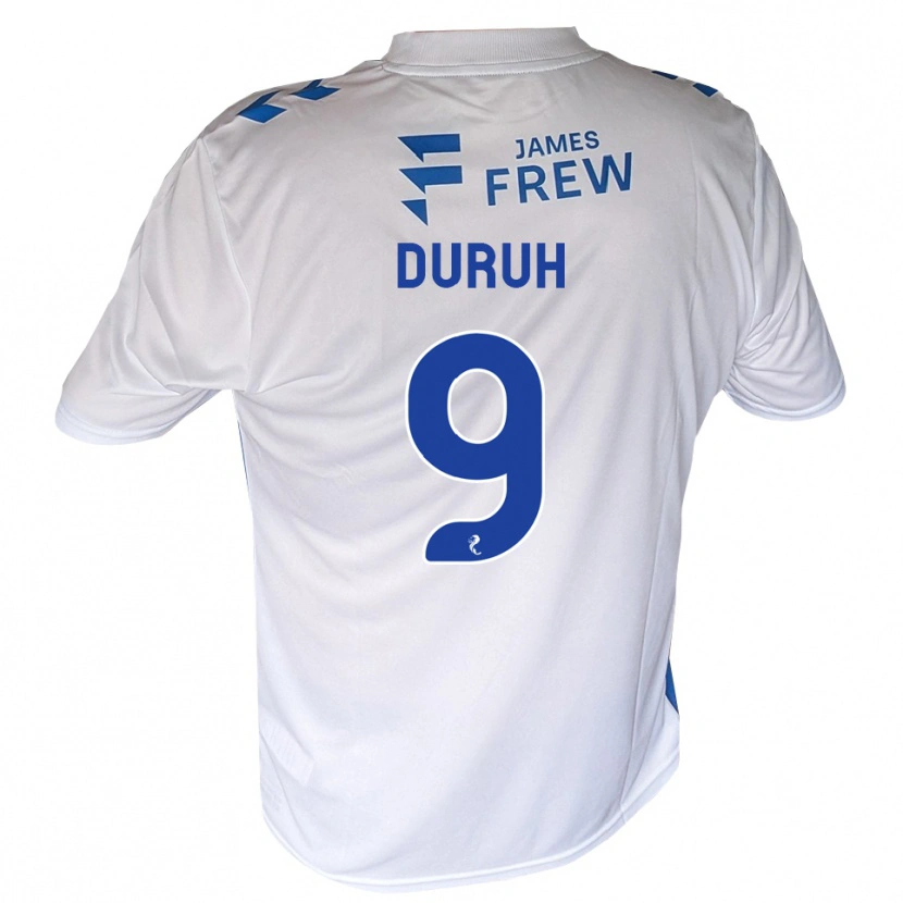 Danxen Homme Maillot Samuel Duruh #9 Bleu Royal Blanc Tenues Domicile 2026/27 T-Shirt