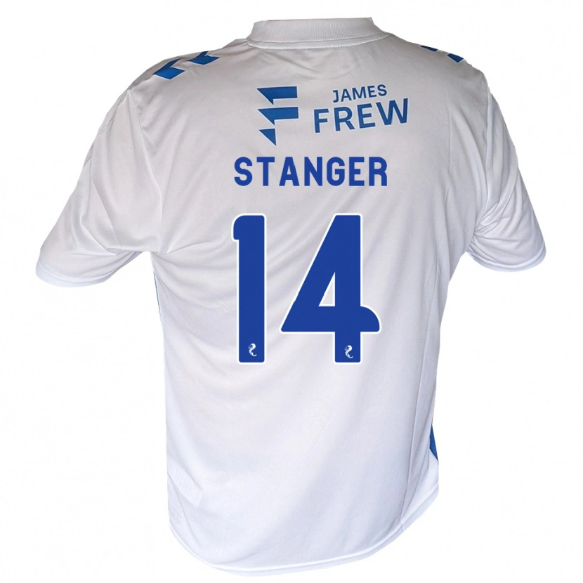 Danxen Homme Maillot George Stanger #14 Bleu Royal Blanc Tenues Domicile 2026/27 T-Shirt