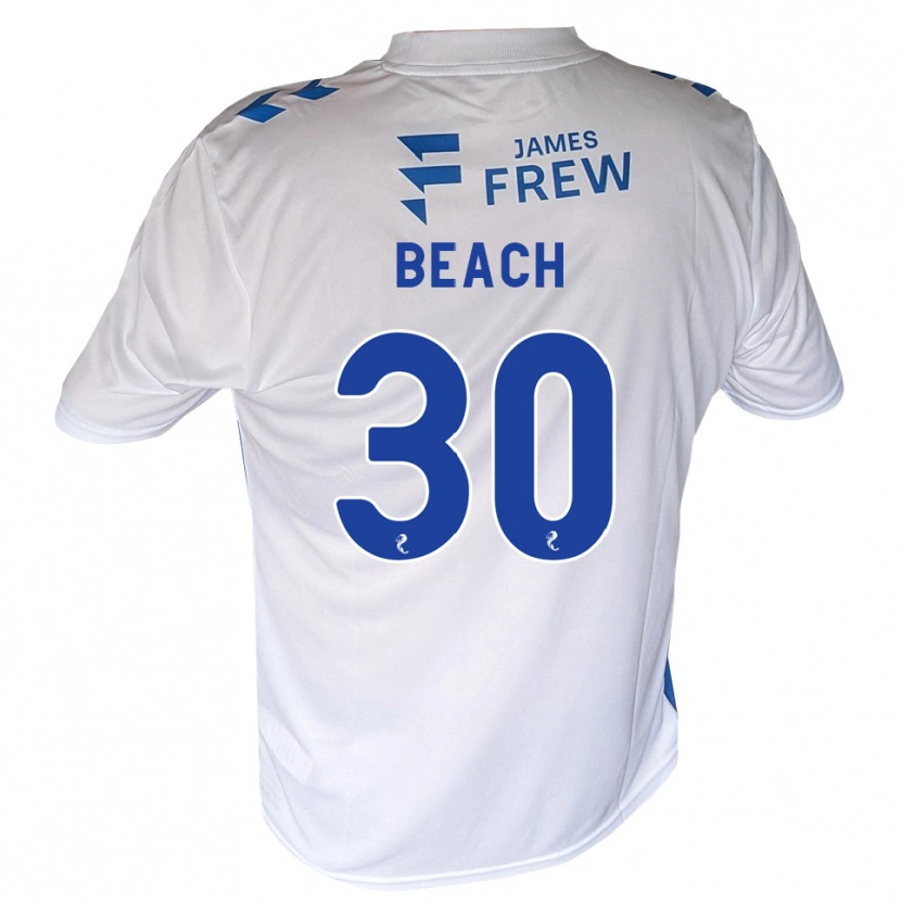 Danxen Homme Maillot Eddie Beach #30 Bleu Royal Blanc Tenues Domicile 2026/27 T-Shirt