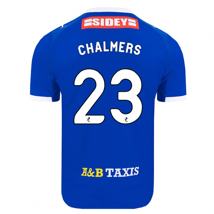 Danxen Homme Maillot Logan Chalmers #23 Bleu Rouge Jaune Tenues Domicile 2026/27 T-Shirt
