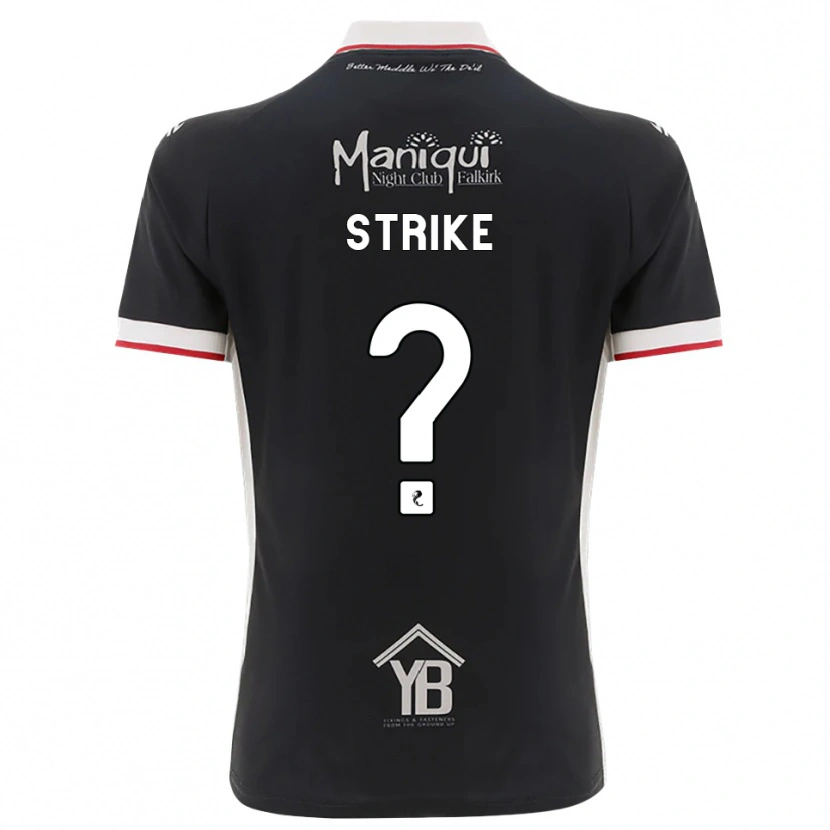 Danxen Homme Maillot Ally Strike #0 Noir Blanc Rouge Tenues Domicile 2026/27 T-Shirt