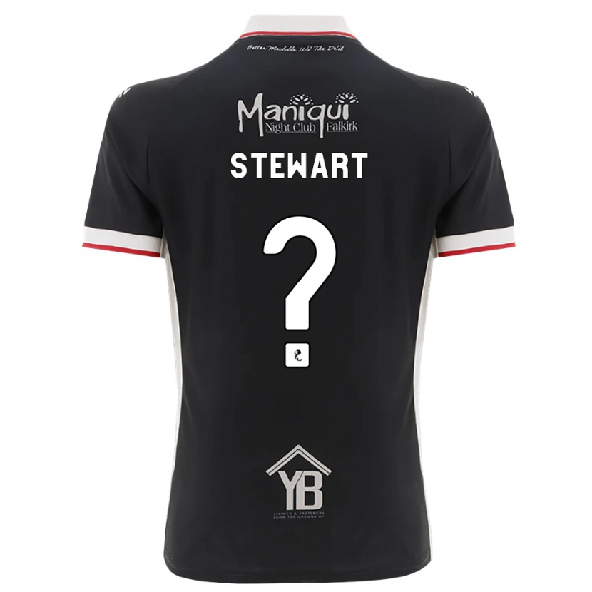 Danxen Homme Maillot Ella Stewart #0 Noir Blanc Rouge Tenues Domicile 2026/27 T-Shirt