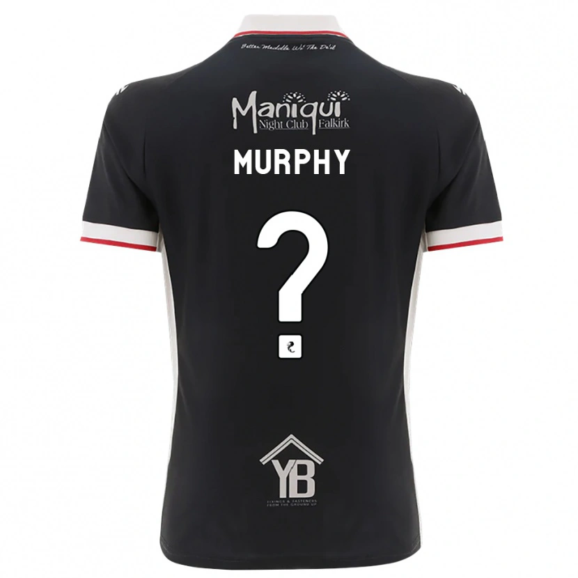 Danxen Homme Maillot Olivia Murphy #0 Noir Blanc Rouge Tenues Domicile 2026/27 T-Shirt