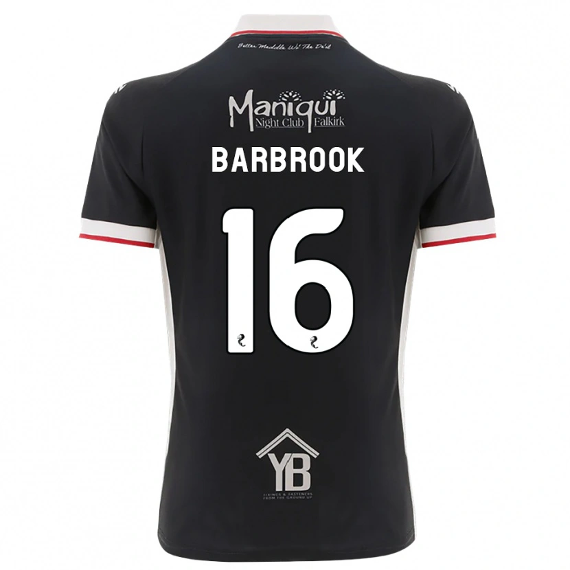 Danxen Homme Maillot Finley Barbrook #16 Noir Blanc Rouge Tenues Domicile 2026/27 T-Shirt