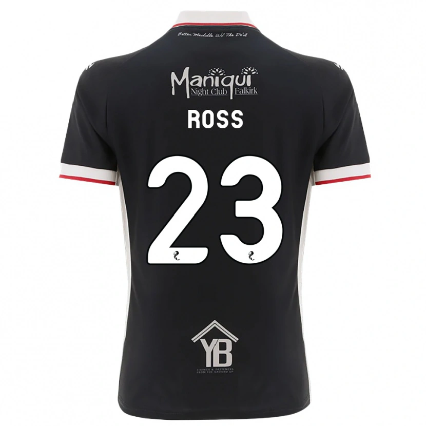 Danxen Homme Maillot Ethan Ross #23 Noir Blanc Rouge Tenues Domicile 2026/27 T-Shirt