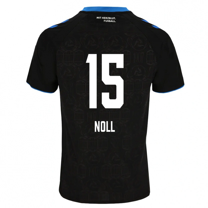 Danxen Homme Maillot Nahuel Noll #15 Noir Blanc Rouge Tenues Domicile 2026/27 T-Shirt