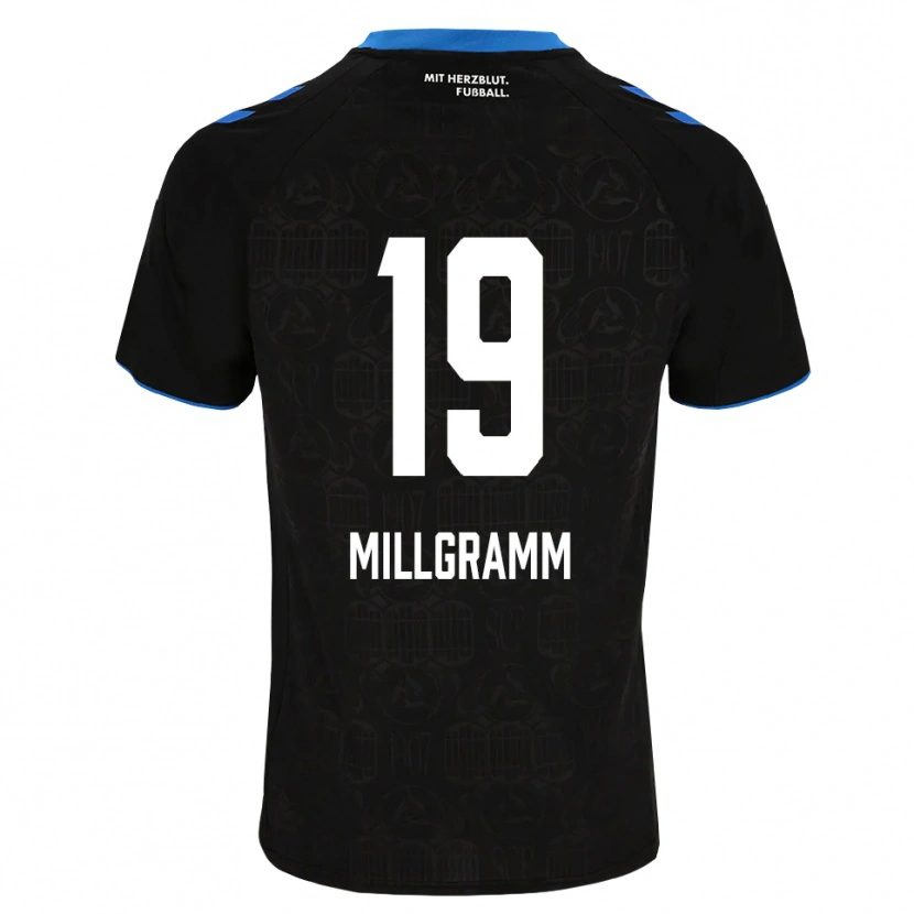 Danxen Homme Maillot Albert Millgramm #19 Noir Blanc Rouge Tenues Domicile 2026/27 T-Shirt