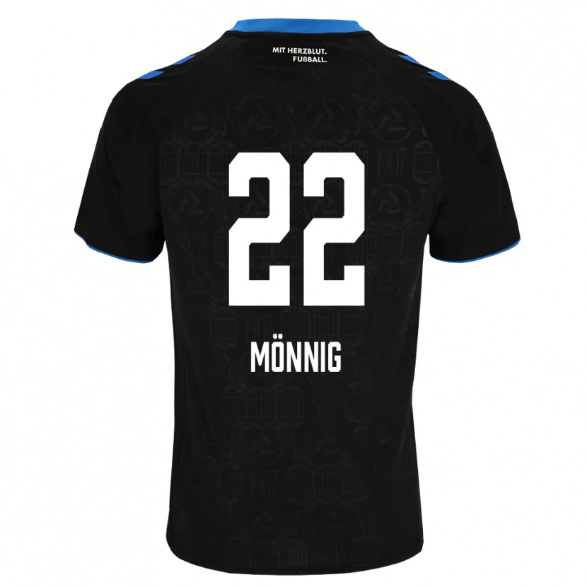 Danxen Homme Maillot Marlon Mönnig #22 Noir Blanc Rouge Tenues Domicile 2026/27 T-Shirt