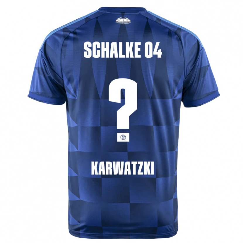 Danxen Homme Maillot Lucy Karwatzki #0 Bleu Foncé Jaune Blanc Tenues Domicile 2026/27 T-Shirt