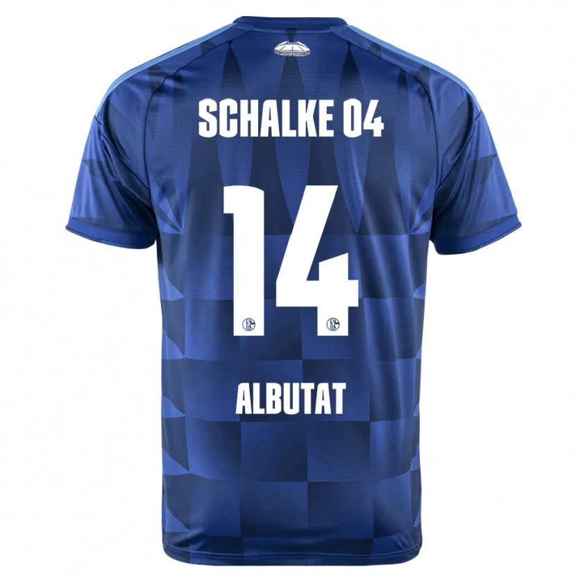 Danxen Homme Maillot Tim Albutat #14 Bleu Foncé Jaune Blanc Tenues Domicile 2026/27 T-Shirt