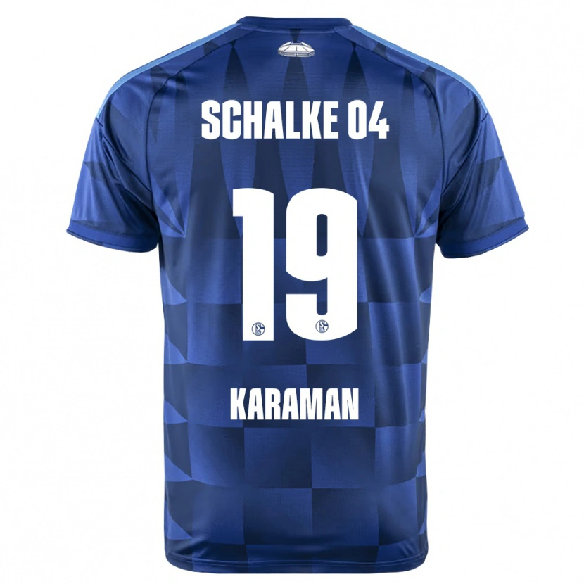 Danxen Homme Maillot Kenan Karaman #19 Bleu Foncé Jaune Blanc Tenues Domicile 2026/27 T-Shirt