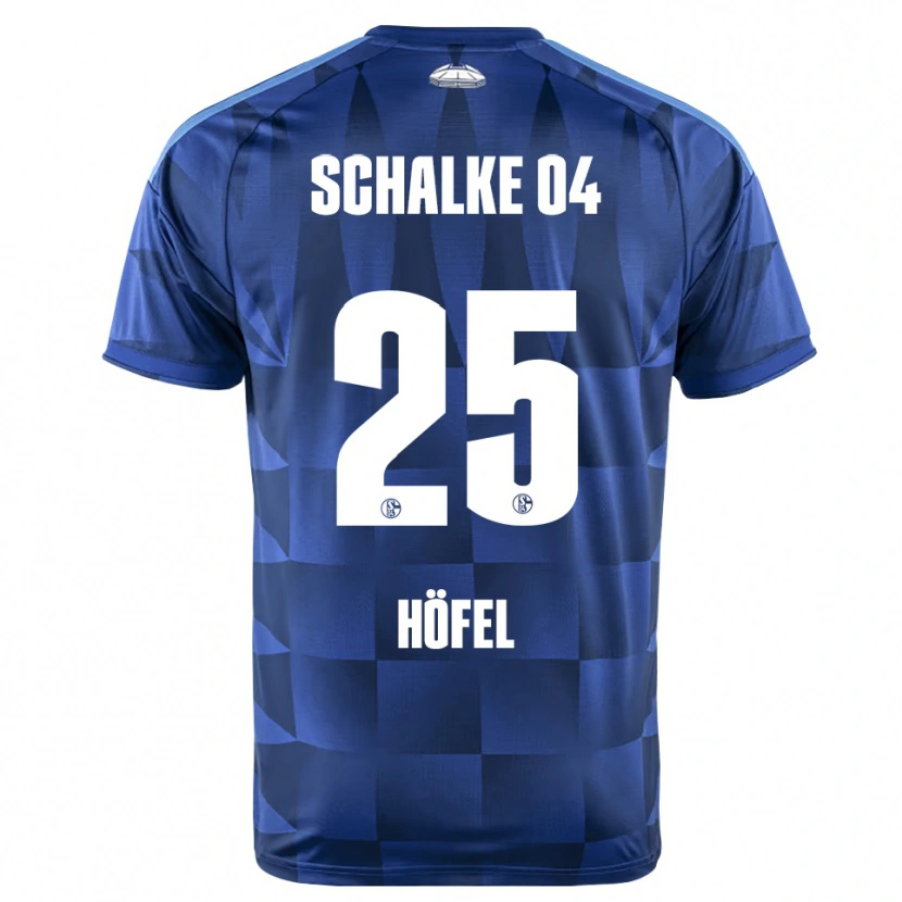 Danxen Homme Maillot Luca Höfel #25 Bleu Foncé Jaune Blanc Tenues Domicile 2026/27 T-Shirt