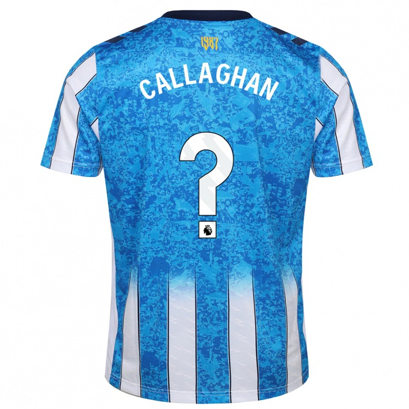 Danxen Homme Maillot Charlie Callaghan #0 Blanc Bleu Orange Tenues Domicile 2026/27 T-Shirt
