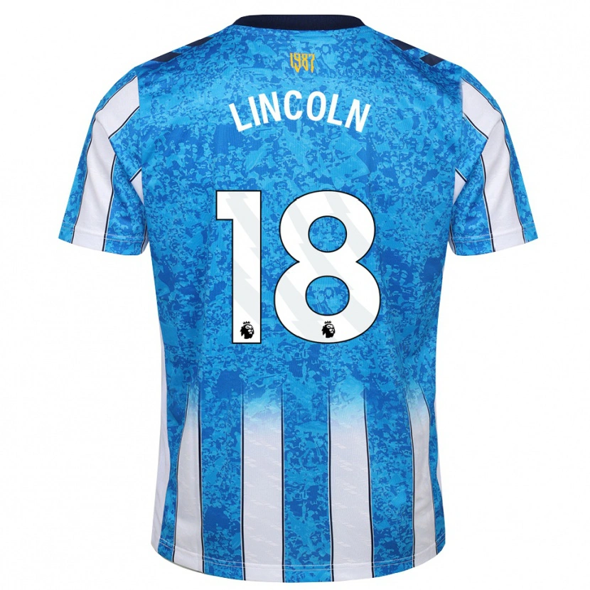 Danxen Homme Maillot Khavarni Lincoln #18 Blanc Bleu Orange Tenues Domicile 2026/27 T-Shirt