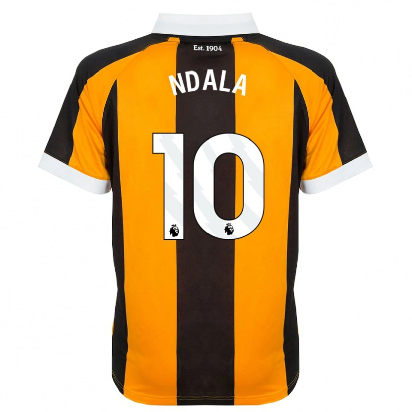 Danxen Homme Maillot Joel Ndala #10 Orange Noir Blanc Tenues Domicile 2026/27 T-Shirt