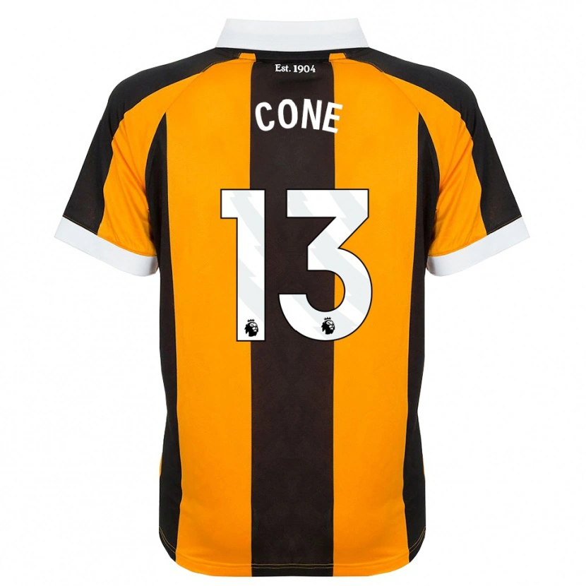 Danxen Homme Maillot Sharla Cone #13 Orange Noir Blanc Tenues Domicile 2026/27 T-Shirt