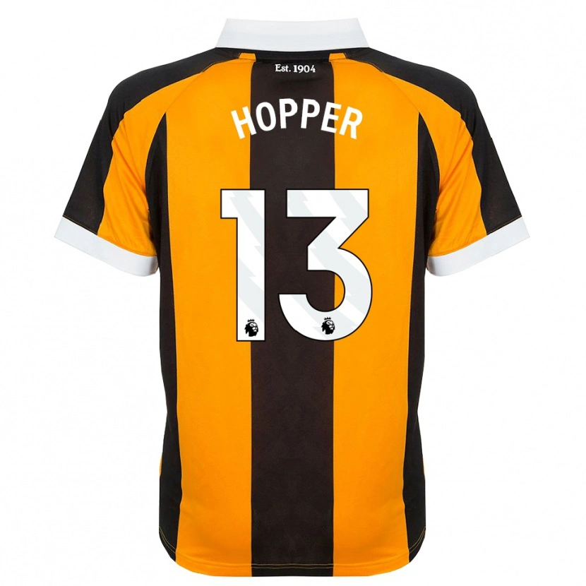 Danxen Homme Maillot Jake Hopper #13 Orange Noir Blanc Tenues Domicile 2026/27 T-Shirt